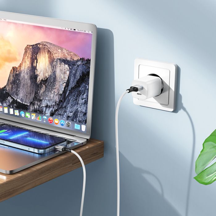 Кабель BOROFONE BX83 iP Famous silicone charging data cable White (6974443386363)