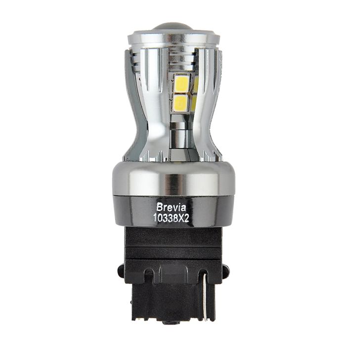 Brevia PowerPro P27W (3156) 350Lm 14x2835SMD 12/24V CANbus, 2шт (10338X2)