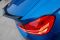 Спойлер на BMW 4 F36 стиль M4 черный глянцевый ABS-пластик