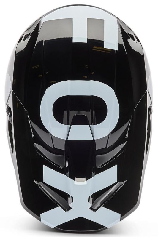 Мотошолом FOX V1 Helmet SHIELD Black M