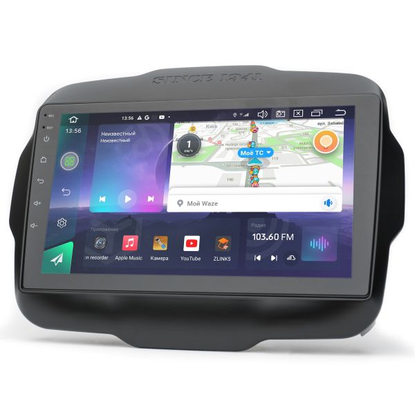 Штатна магнітола Prime-X 22-629/9B 4+32, 4G.JEEP Renegate 2014+