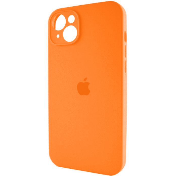 Чохол для смартфона Silicone Full Case AA Camera Protect for Apple iPhone 15 52,Orange (FullAAi15-52)