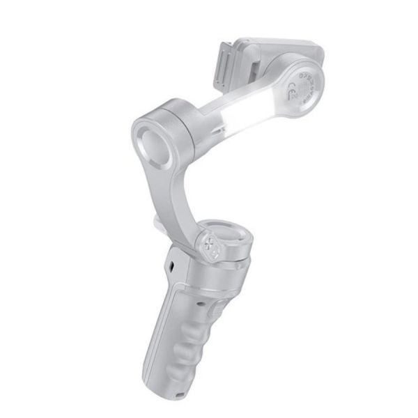 Триосьовий стабілізатор HOCO K24 Support 3-axis smart gimbal Gray (6942007635547)