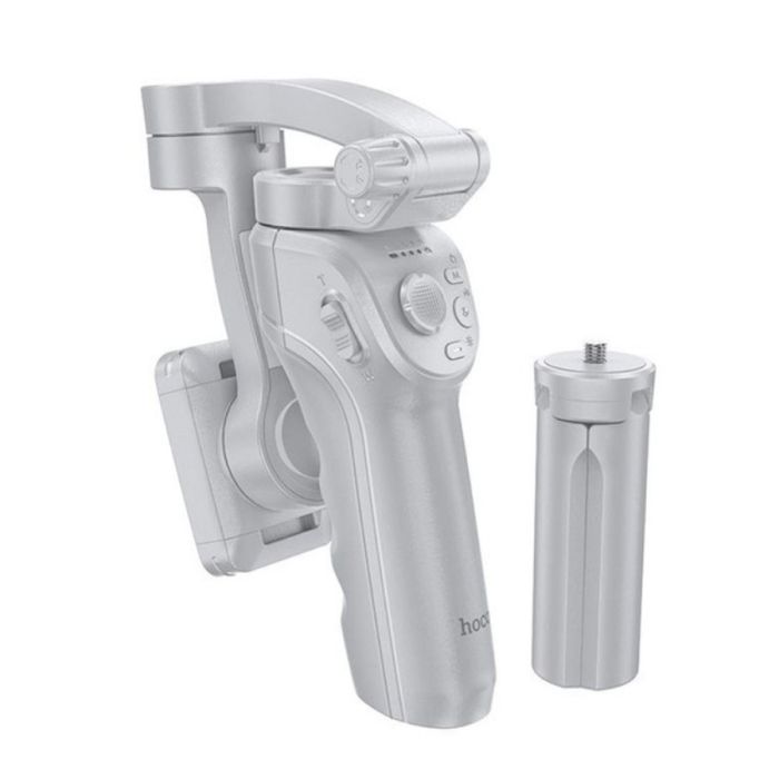 Триосьовий стабілізатор HOCO K24 Support 3-axis smart gimbal Gray (6942007635547)