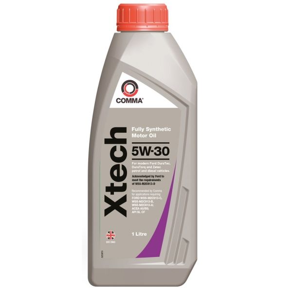 Легкомоторное масло Comma XTECH 5W30 API SL CF ACEA A5 B5 1л (XTC1L)