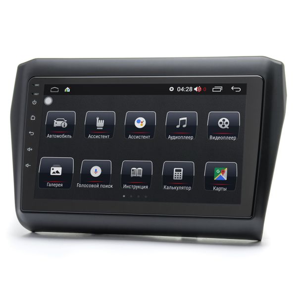 Штатна магнітола Prime-X 22-795/10B, 4+32, 4G. SUZUKI Swift 2017-2019