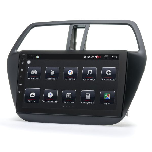 Штатна магнітола Prime-X 22-438/9B, 4+32, 4G. SUZUKI Sx4 2013+/S Cross 2013+
