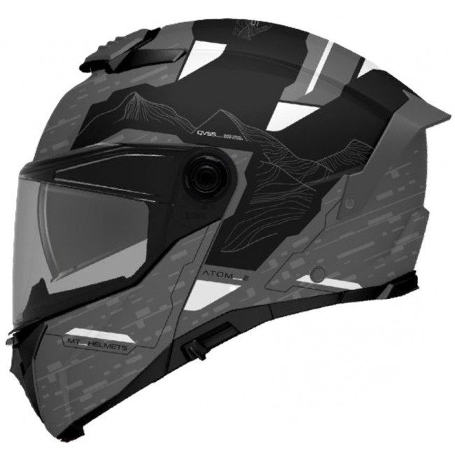 Мотошолом MT ATOM 2 SV HIGHLANDS C2 Gloss XS +Pinlock