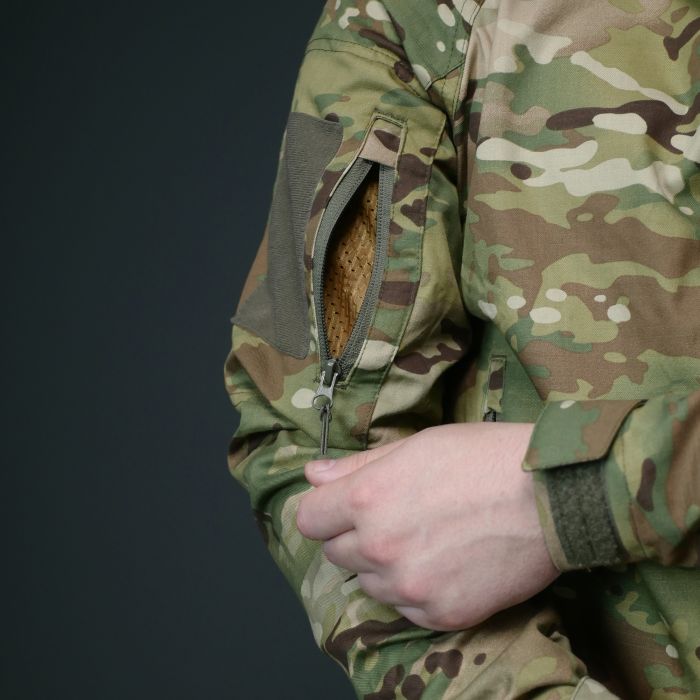Тактическая куртка Twill GEN I | Multicam | Летняя военная куртка без подкладки