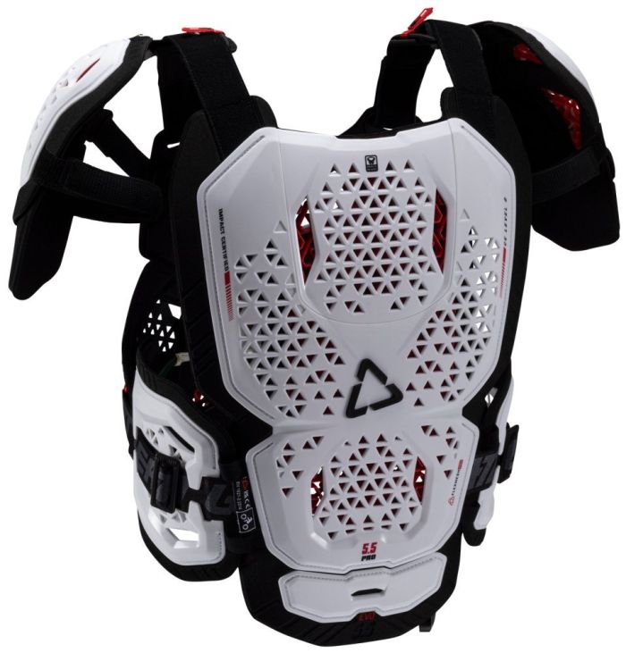 Захист тіла LEATT 5.5 PRO EVO Chest Protector White XXL