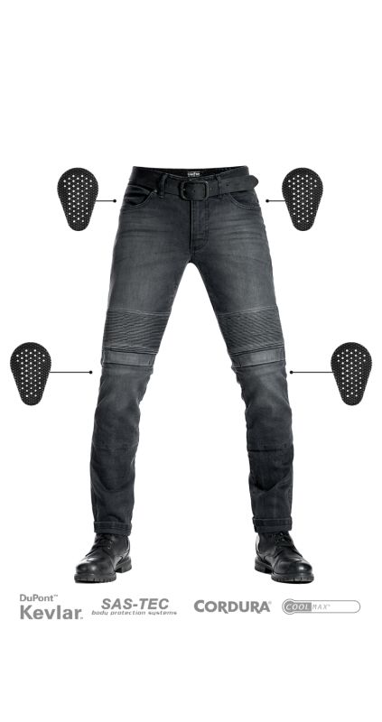 Мотоджинси PandoMoto Karl Devil AA W38-L32