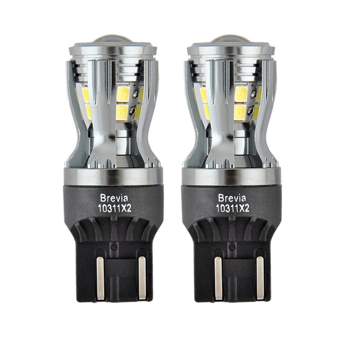 Brevia PowerPro W21/5W 350Lm 14x2835SMD 12/24V CANbus, 2шт (10311X2)