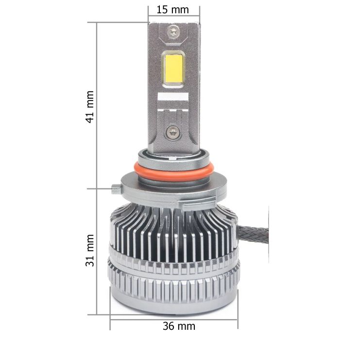 9006 (5000К) Prime-X MAX Pro комплект світлодіодних ламп (2 шт.)