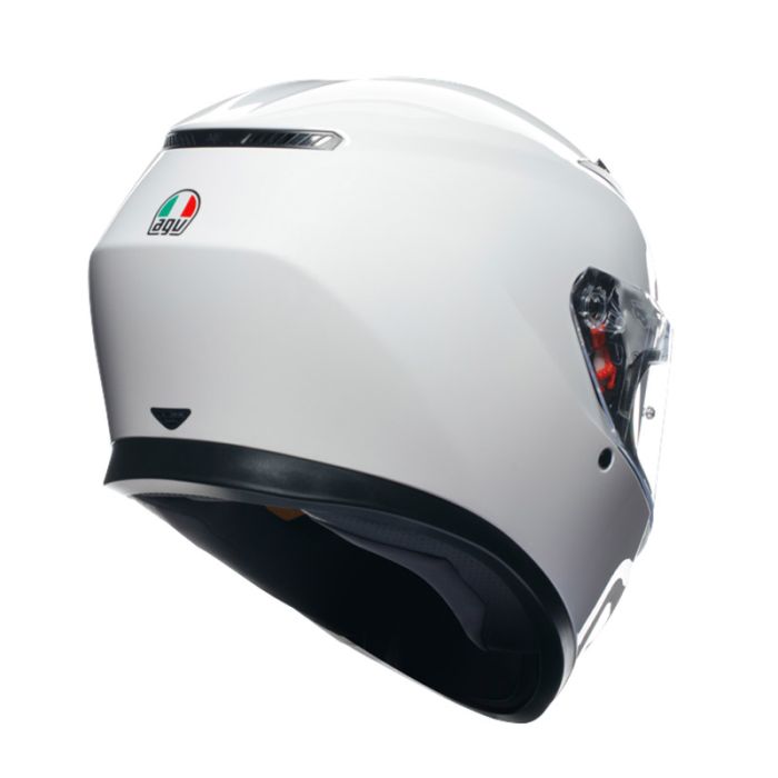 Мотошолом AGV K3 E2206 mono seta White XS