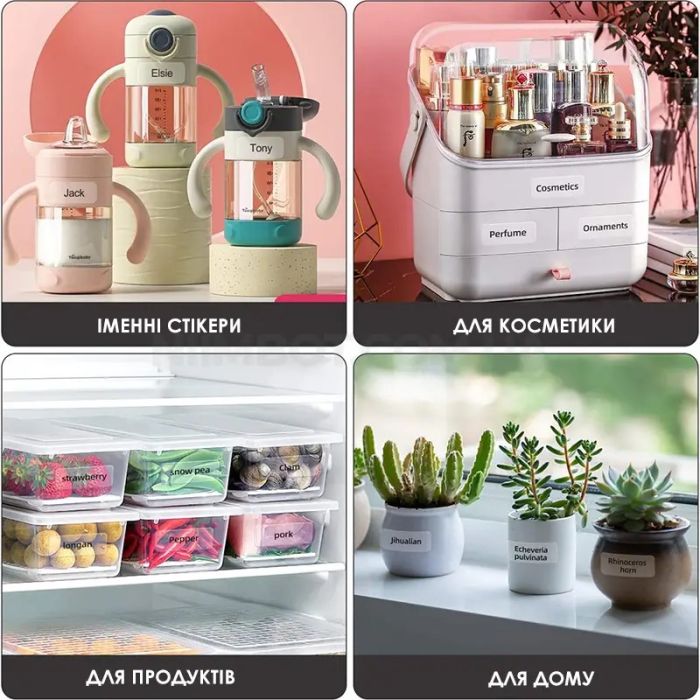 Етикетки NIIMBOT TT14*40-160 Transparent For D11/D110/D101/H1S (A2G88588302) (A2G88588302)