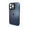 Чохол для смартфона AG Glass Sapphire Frame MagSafe Logo for Apple iPhone 15 Pro Sea Blue (AGSappiFRP15PBlue)