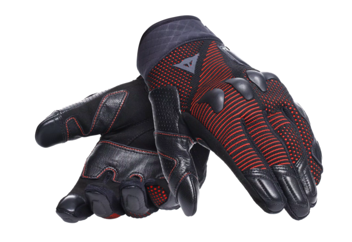 Моторукавички Dainese UNRULY ERGO-TEK BLACK/FLUO-RED M