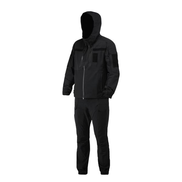 Тактический костюм Tactical Flex Pro FS (4WStretch) Черный (куртка и брюки)