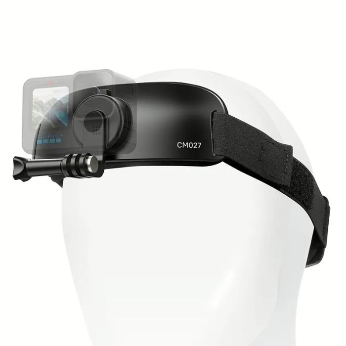 Кріплення Ulanzi Vijim CM027 Go-Quick II Head Strap Mount for GoPro and Phone (UV-C020GBB1 CM027) (C020GBB1)
