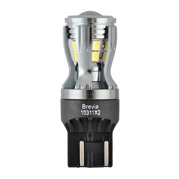 Brevia PowerPro W21/5W 350Lm 14x2835SMD 12/24V CANbus, 2шт (10311X2)