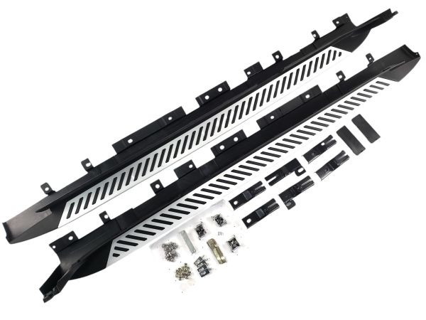 Подножки ( V2 ) на BMW X3 F25 2010-2014 года