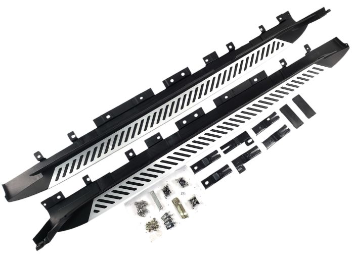 Подножки ( V2 ) на BMW X3 F25 2010-2014 года