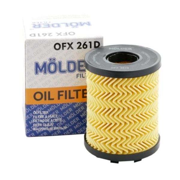 Масляный фильтр Molder для Opel Astra H Agilla Meriva Corsa WL7408 OX371DE HU7131X (OFX261D)