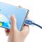 Кабель Baseus Crystal Shine Series Fast Charging Data Cable USB to Type-C 100W 2m Blue (CAJY000503)