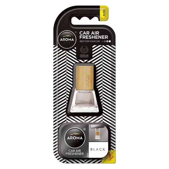 Автомобільний ароматизатор Aroma Car Prestige Wood - Black (92529)