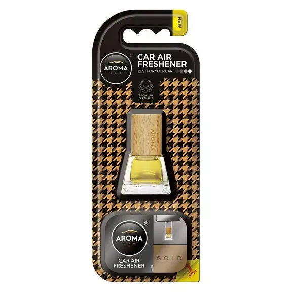 Автомобільний ароматизатор Aroma Car Prestige Wood - Gold (92530)