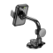 Автотримач для телефона HOCO H27 Rock push-type car holder(center console) Black gray (6942007608923)