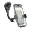 Автотримач для телефона HOCO H27 Rock push-type car holder(center console) Black gray (6942007608923)