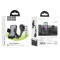 Автотримач для телефона HOCO H27 Rock push-type car holder(center console) Black gray (6942007608923)
