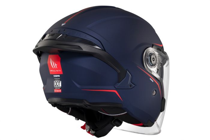 Мотошолом MT Cosmo SV Solid Matt Blue M