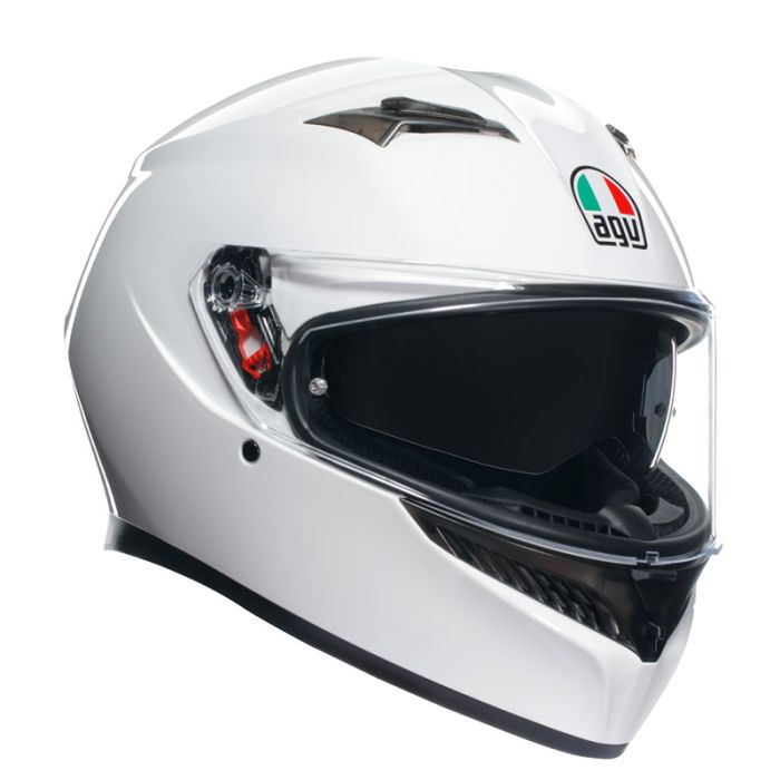 Мотошолом AGV K3 E2206 mono seta White XS