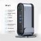 USB-хаб Baseus UnionJoy 17-Port Triple-Display  Docking Station Space Grey（USB-C to HDMI4K@60Hz*2+DP4K@60Hz*1+USB3.0*3+USB-C3.0*2+USB2.0*2+PD*1+PC*1+ (B00532304811-00)