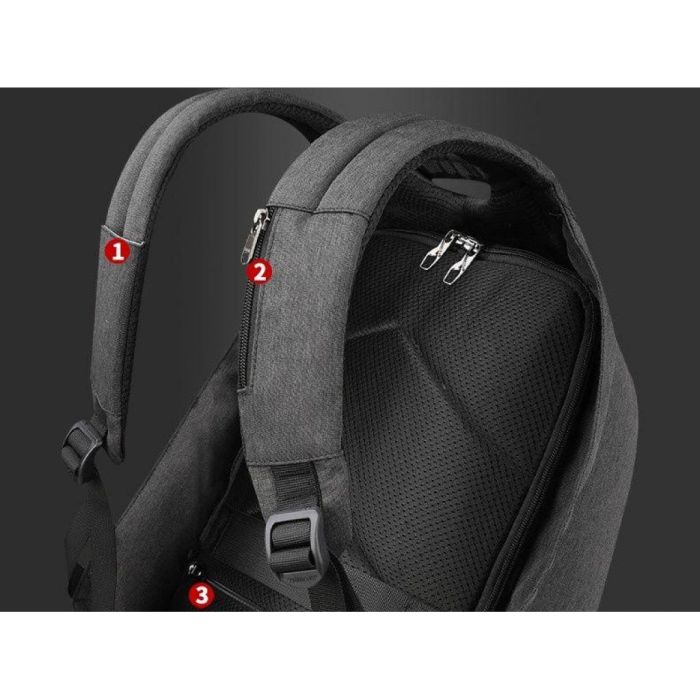 Рюкзак Tigernu T-B3615B 15.6" Black (T-B3615B)