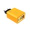 Мережевий зарядний пристрій WUW-C212 48W Charger 2 USB C +  2 USB C yellow (C212)