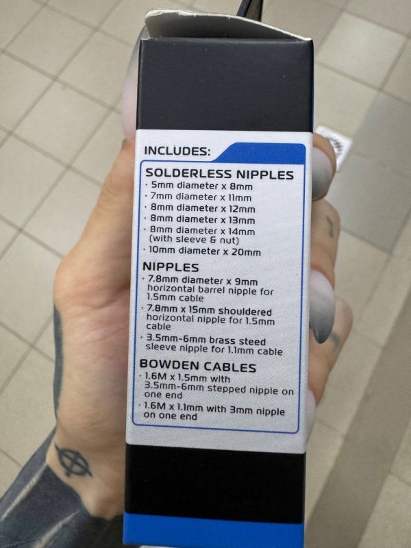 Ремонт комплект тросів Oxford Cable Repair Kit