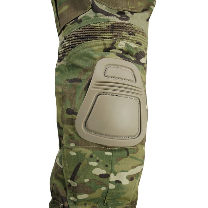 Брюки с наколенниками Kalista Military Full-Pro из рип-стопа, мультикам