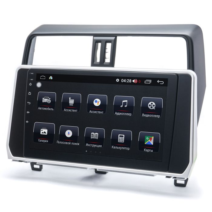 Штатна магнітола Prime-X 22-025/10B, 4+32, 4G. TOYOTA Land Cruiser Prado (150) 2017+