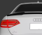 Спойлер на Audi A4 B8 стиль M4 черный глянцевый ABS-пластик (2008-2012)
