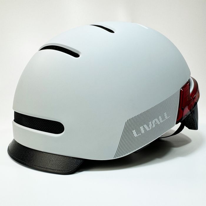 Захисний шолом Livall BH51M NEO (L) Sandstone Grey (57-61см), акустика, мікрофон, сигнали поворотів та стопів, додаток, пульт BR80, Bluetooth (LIV-T1V6MN-6310)