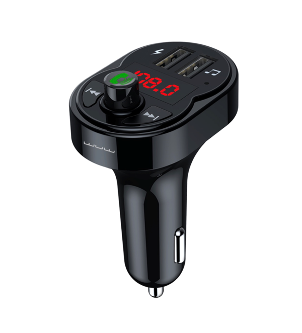 АЗП з FM-модулятором WUW-C203 Black (6972573336937)