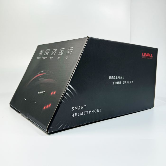 Захисний шолом Livall MT1 NEO (L) Black (58-62см), акустика, мікрофон, сигнали поворотів та стопів, додаток, пульт BR80, Bluetooth (LIV-T0MT1N-5343)