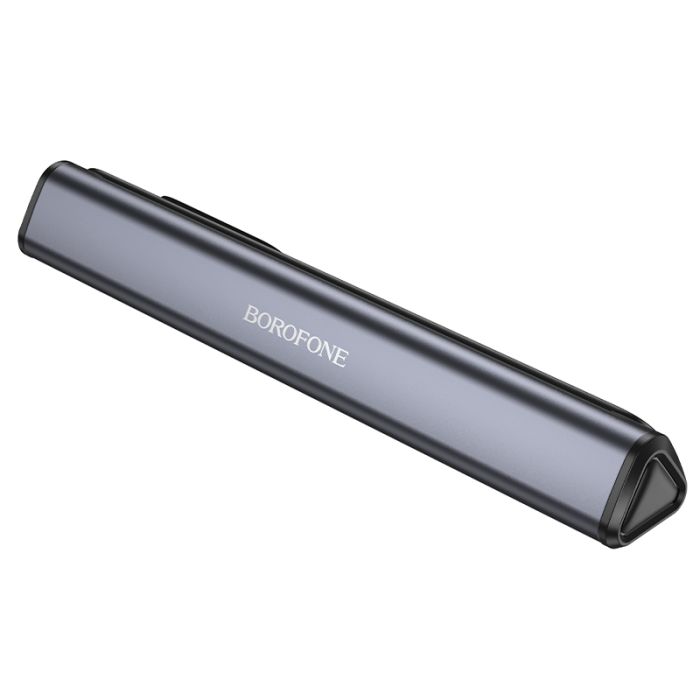 Паркувальна карта BOROFONE FC3 Ronny can hidden parking sign Black Metal Gray (6941991118760)