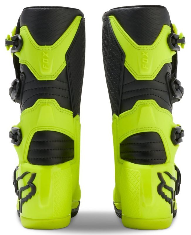 Мотоботи FOX Comp Youth Boot Flo Yellow 3