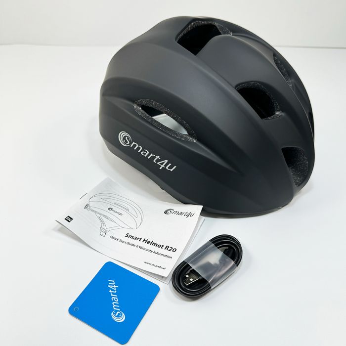 Захисний шолом Smart4u R20 (L) Black (58-62см), акустика, мікрофон (ZHLIV-000R20-5340)