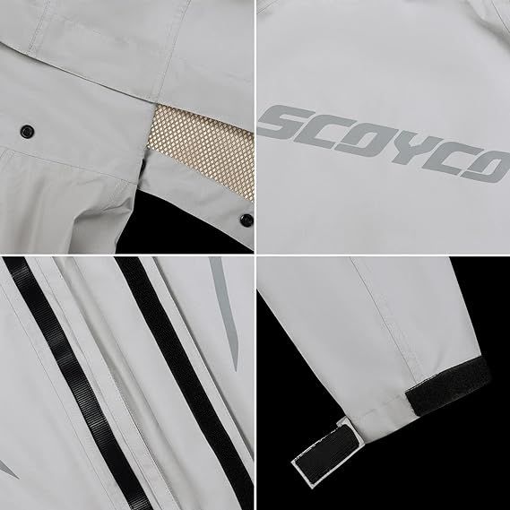 Мотодощовик Scoyco RC10 Grey S