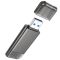 USB-хаб HOCO HB39 USB/Type-C 3.0 high-speed card reader Metal Gray (6942007604819)